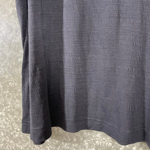 Lane Bryant Blue Plus Size Crochet Lace Shoulder Top - Size 26/28 - Textured - Picture 3 of 5